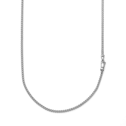 FRANCO CHAIN ZŁOTY ŁAŃCUSZEK 2.00MM 750 BIAŁE ZŁOTO - IDENTIM®