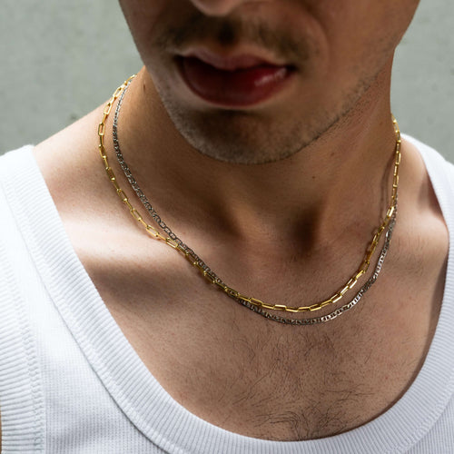 ŁAŃCUSZEK PANCERKA 925 SREBRNY RODOWANY 2,80MM - IDENTIM®