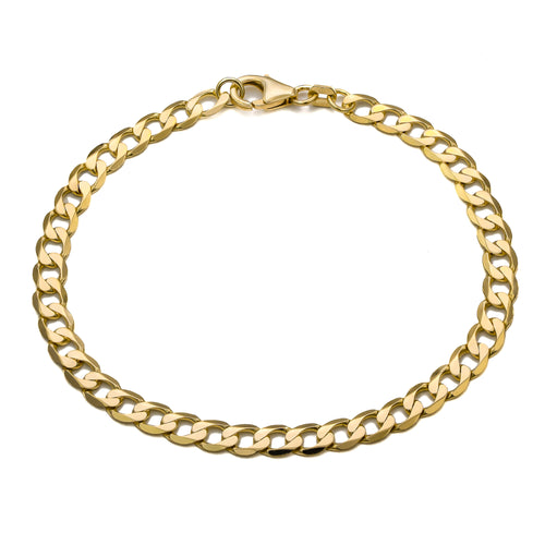 ZŁOTA BRANSOLETKA ARMOUR 5,00MM 585 GOLD - IDENTIM®
