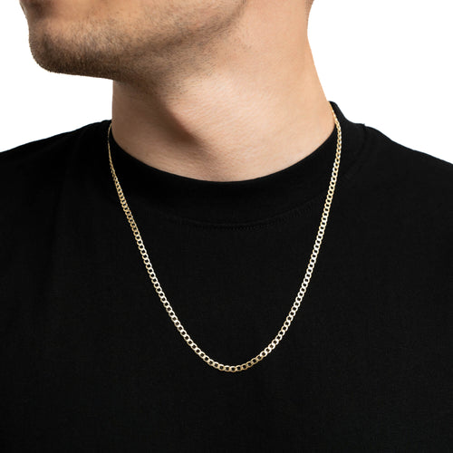 ŁAŃCUSZEK ZŁOTY 3,20MM 585 ZŁOTY - IDENTIM®
