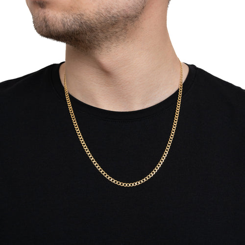 ŁAŃCUSZEK ZŁOTY 4,00MM 585 ZŁOTY