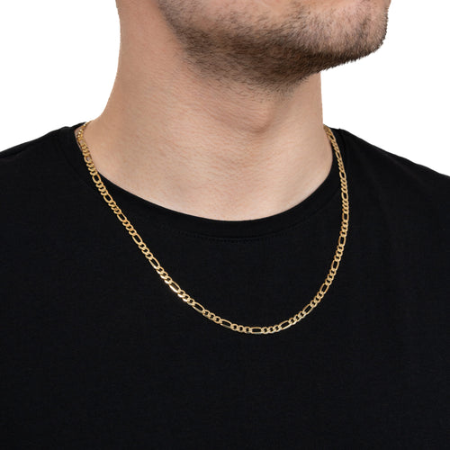 ŁAŃCUSZEK FIGARO ZŁOTY 4,00MM 585 ZŁOTY