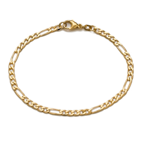 BRANSOLETKA FIGARO ZŁOTA BRANSOLETKA 3,50MM 585 ZŁOTO - IDENTIM®