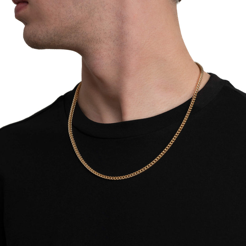 FRANCO CHAIN ZŁOTY ŁAŃCUSZEK 3,50MM 750 ZŁOTY