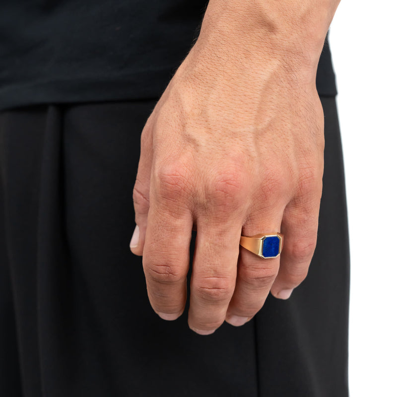 SYGNET LAPIS OCTAGON 585, ZŁOTO 750