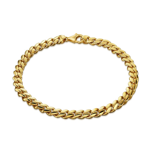 BRANSOLETA PANCERNA CUBAN 6.00MM 333 ZŁOTA - IDENTIM®