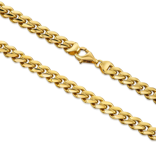 BRANSOLETA PANCERNA CUBAN 6.00MM 333 ZŁOTA - IDENTIM®