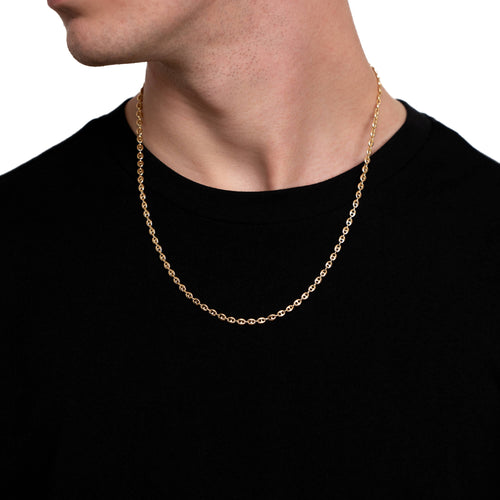 ZŁOTY ŁAŃCUCH KOTWICZNY 3,50 MM 585 ZŁOTY - IDENTIM®