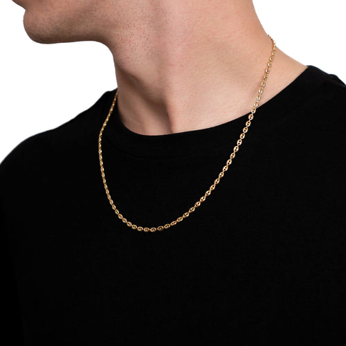 ZŁOTY ŁAŃCUCH KOTWICZNY 3,50 MM 585 ZŁOTY - IDENTIM®