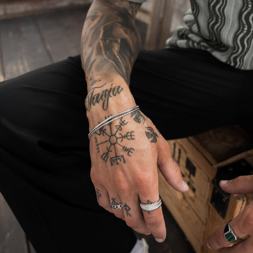 BRANSOLETKA Z ŁAŃCUSZKIEM WĘŻOWYM ZE SREBRA 925 RODOWANEGO 2,50MM - IDENTIM®