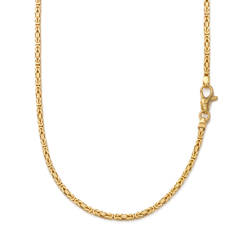 ZŁOTY ŁAŃCUSZEK KING CHAIN 2,50MM 750 GOLD