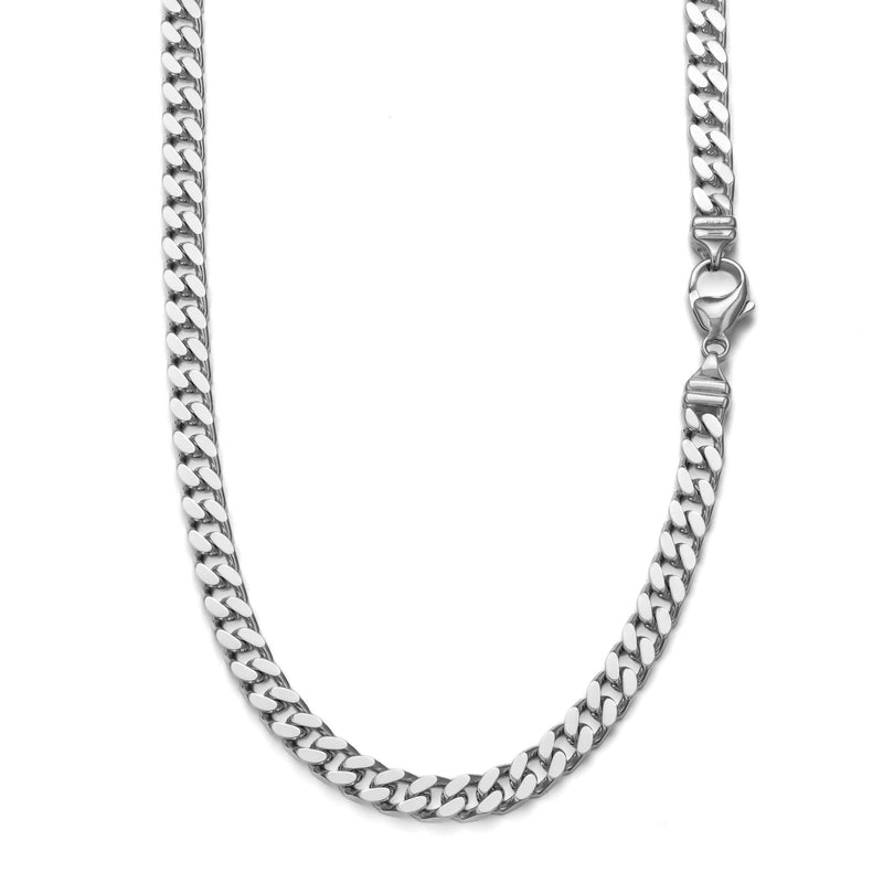 PANZER CHAIN ZŁOTY ŁAŃCUSZEK 6.00MM 585 BIAŁE ZŁOTO