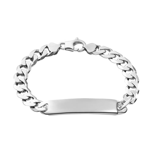 BRANSOLETKA IDENTYFIKACYJNA ARMOUR ZE SREBRA 925 RODOWANEGO - IDENTIM®