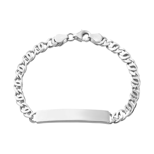 BRANSOLETKA ID TYGRYSIE OKO SREBRO 925 RODOWANE - IDENTIM®