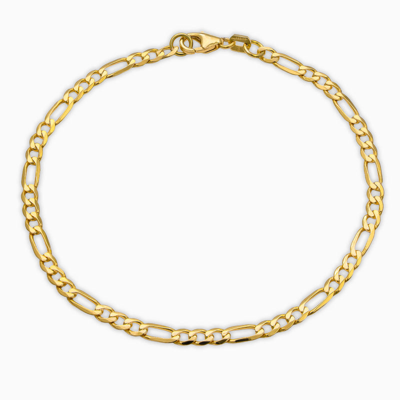 BRANSOLETKA FIGARO ZŁOTA BRANSOLETKA 3,20MM 585 ZŁOTO