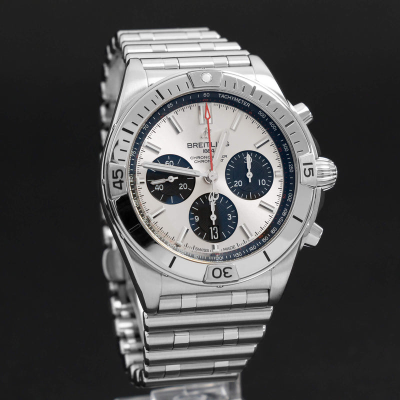 BREITLING CHRONOMAT STEEL - B01 42 - 2020 - PEŁNY ZESTAW - MAŁO NOSZONY