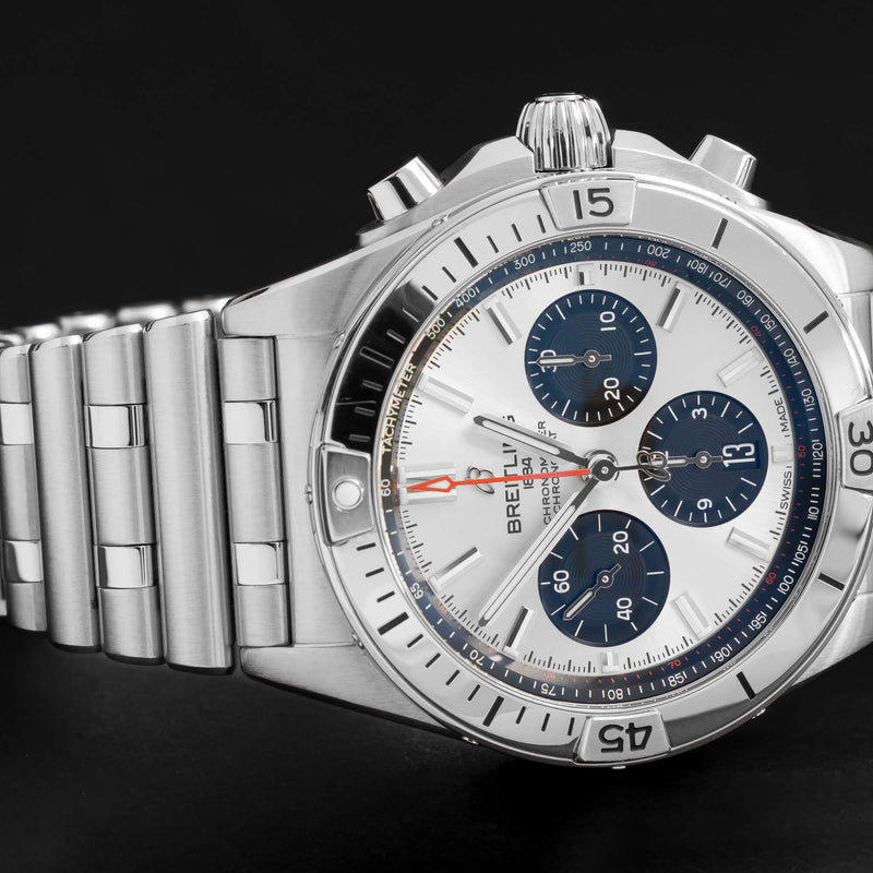 BREITLING CHRONOMAT STEEL - B01 42 - 2020 - PEŁNY ZESTAW - MAŁO NOSZONY