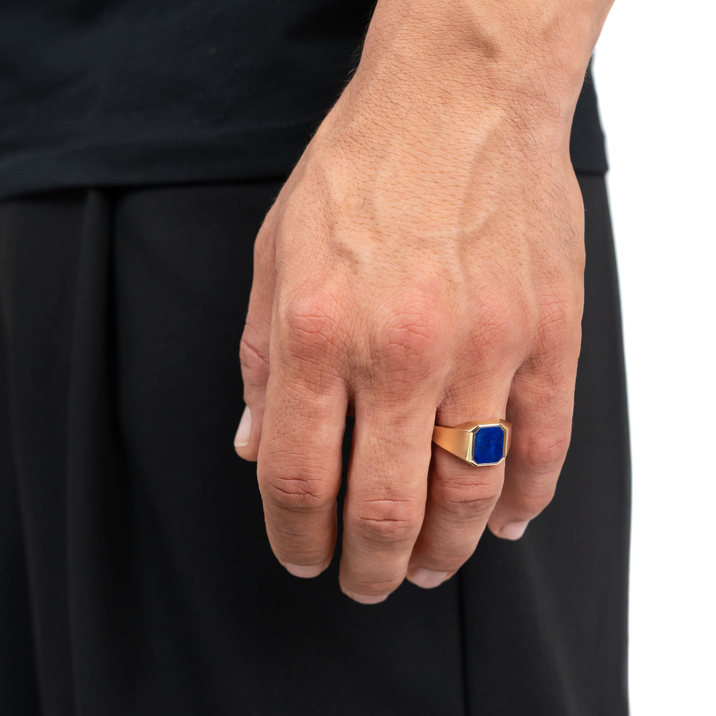 SYGNET LAPIS OCTAGON 585, ZŁOTO 750