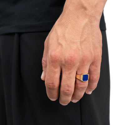 SYGNET LAPIS OCTAGON 585, ZŁOTO 750