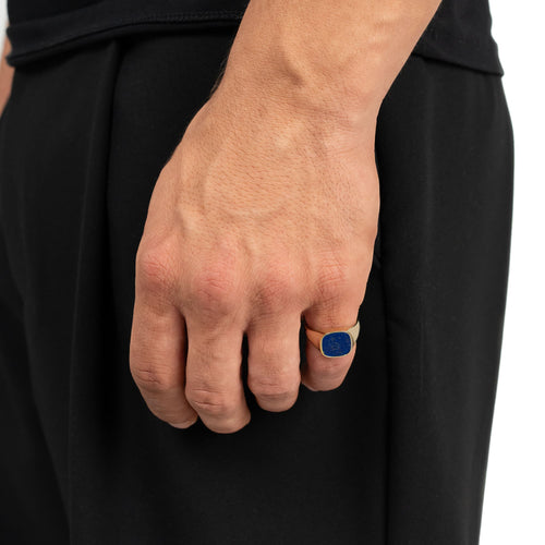 SYGNET LAPIS KWADRAT 585, ZŁOTO 750