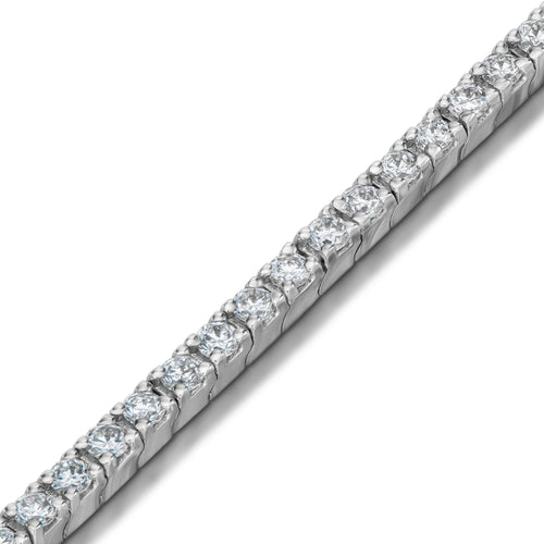BRANSOLETKA RADIANCE 585 BIAŁE ZŁOTO LAB DIAMENTY