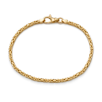 ZŁOTA BRANSOLETKA KING BRACELET 2,50MM 585 GOLD